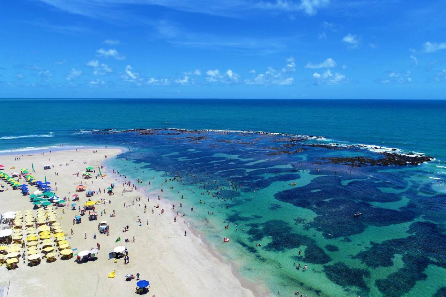 Studio Em Porto De Galinhas - Vista P Piscina ภายนอก รูปภาพ
