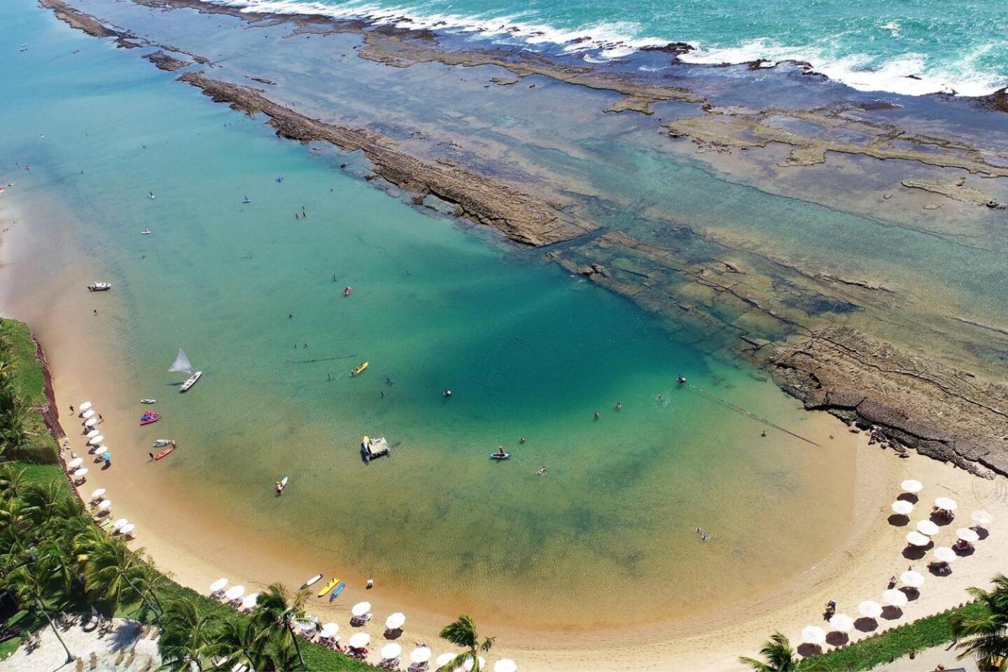 Studio Em Porto De Galinhas - Vista P Piscina ภายนอก รูปภาพ