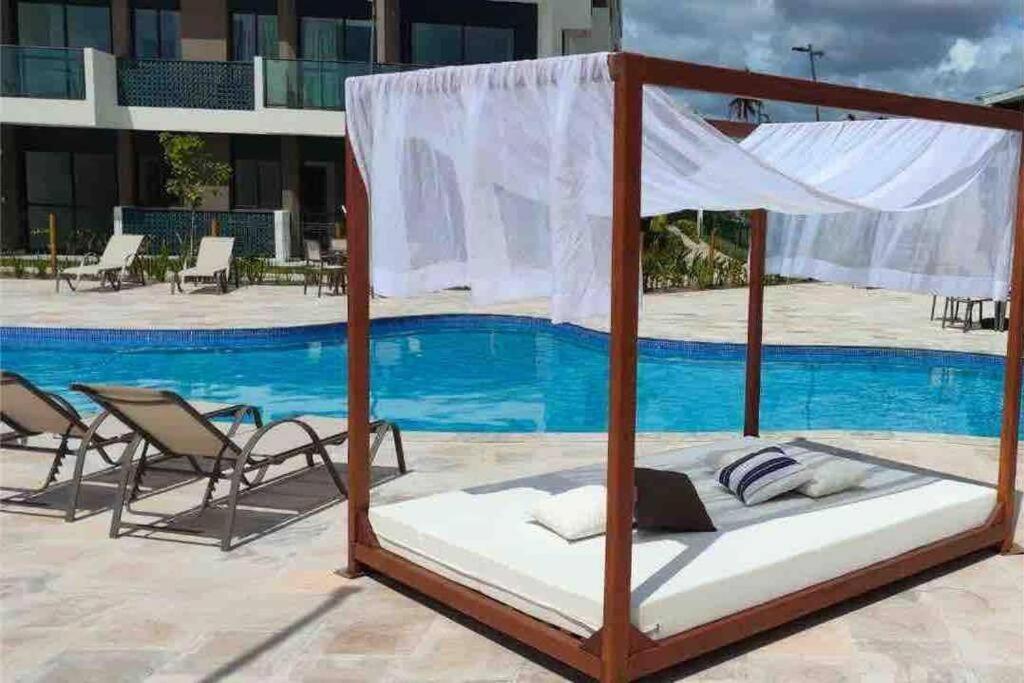 Studio Em Porto De Galinhas - Vista P Piscina ภายนอก รูปภาพ